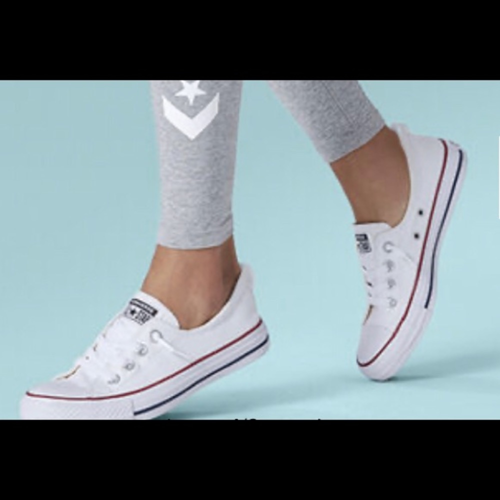 White Slip-On Converse